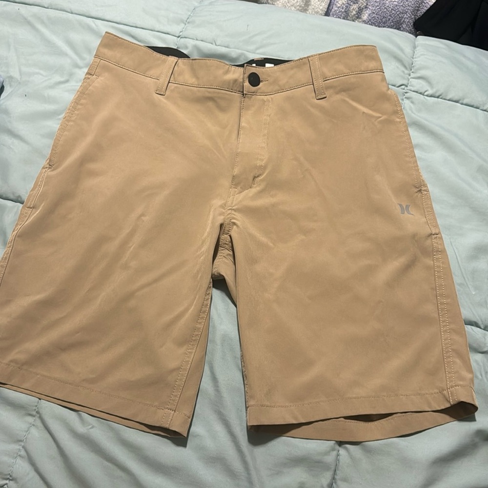 Tan Hurley Shorts